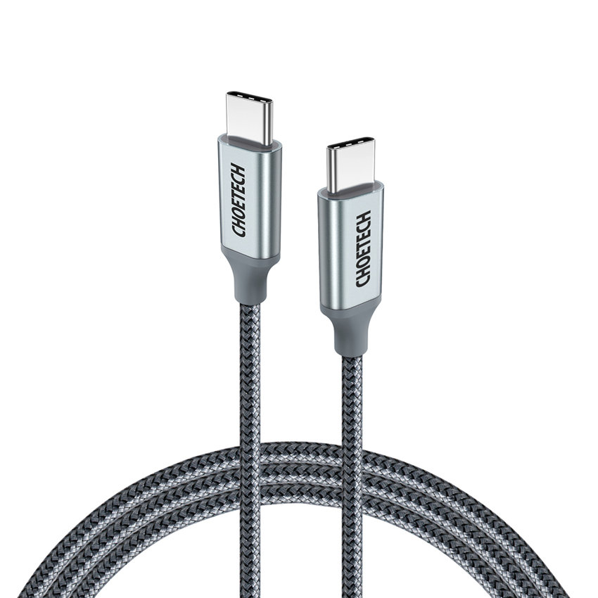 CHOETECH XCC-1002-GY PD100W TYPE-C To TYPE-C Cable(1.8M)
