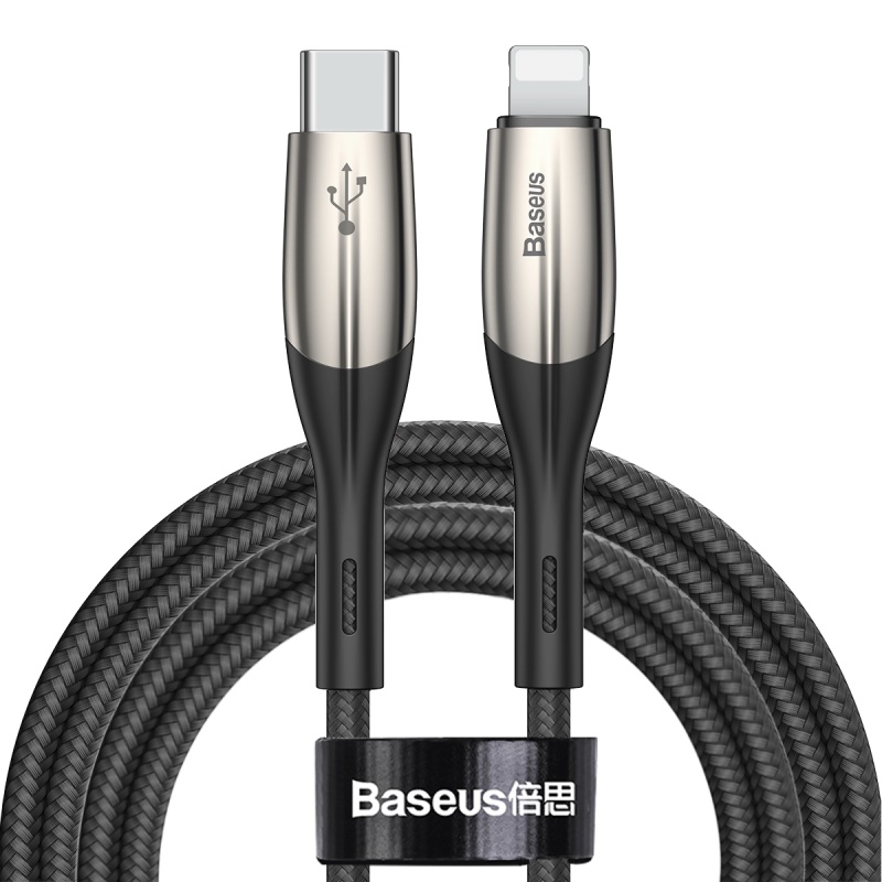 Baseus Horizontal Line Series Flash Charging Data Type-C To Lightning PD 18W (L=2M) Cable